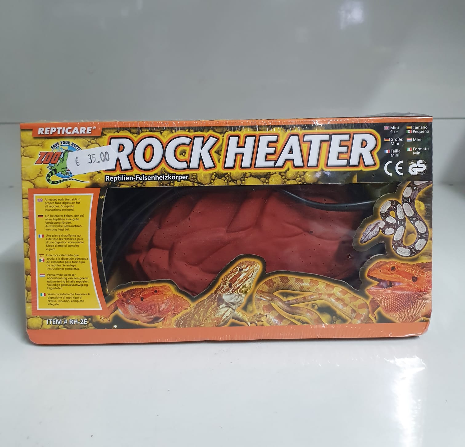 rock heater sasso riscaldato