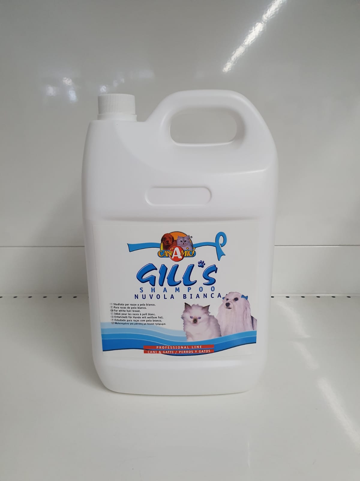 gill's shampoo- nuvola bianca- 5000ml