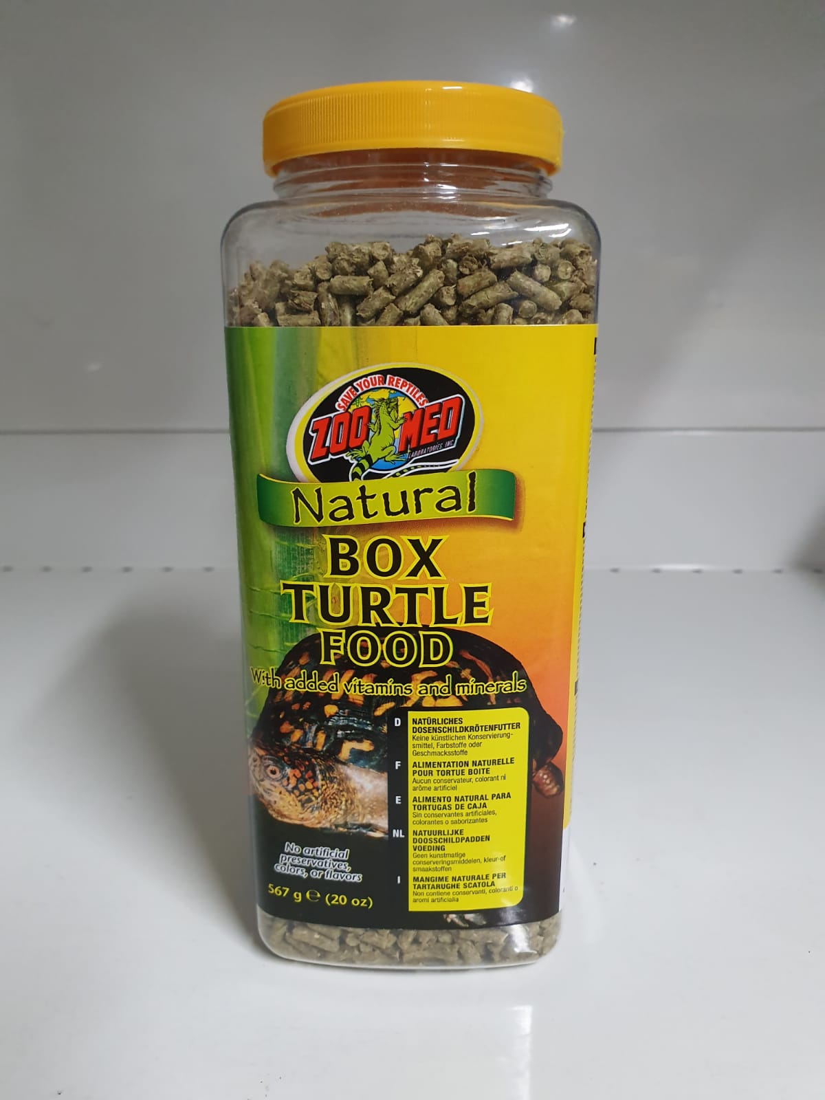 Natural box turtle food 567g