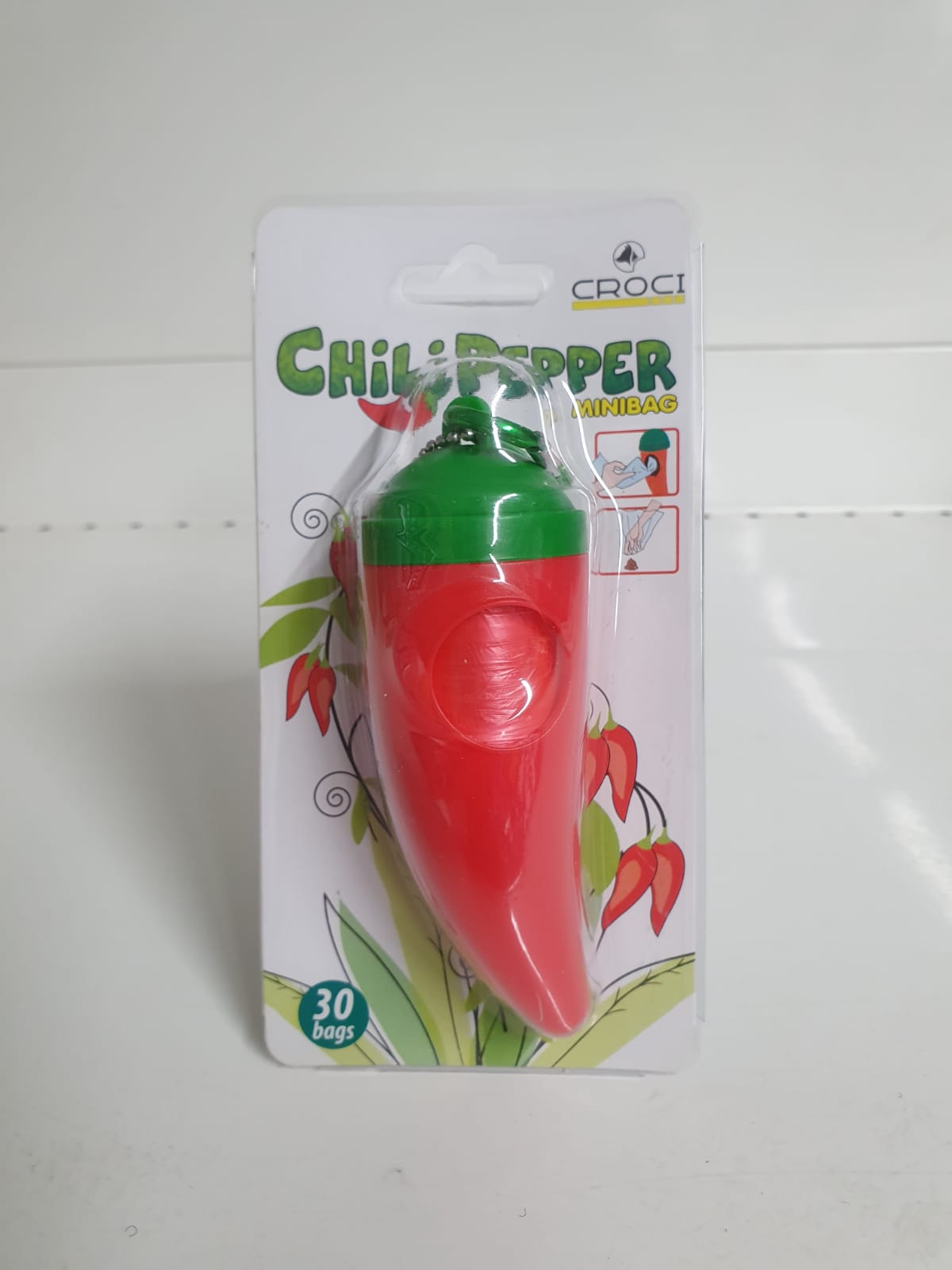 chili pepper  minibag dispenser sacchetti igienici 30bags