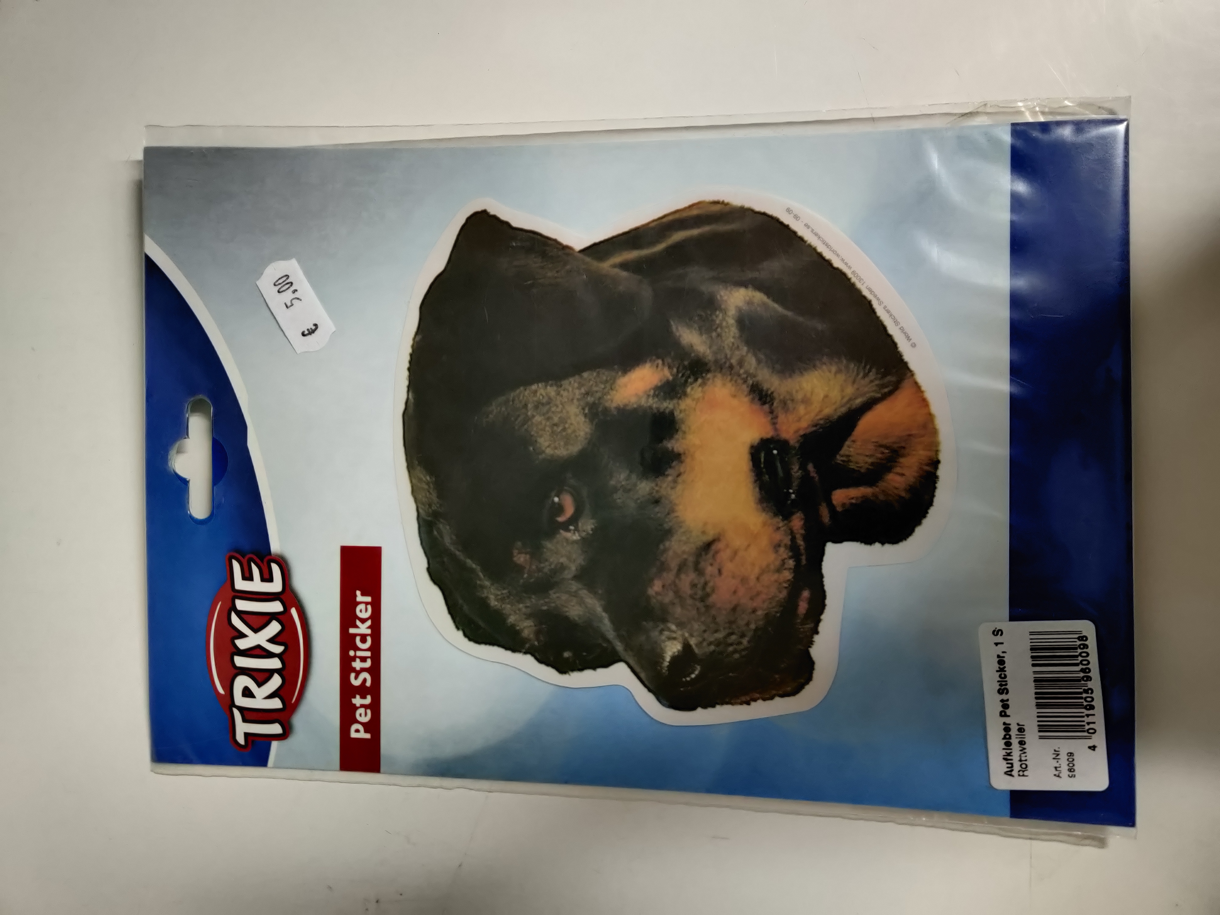 pet sticker - rottweiler