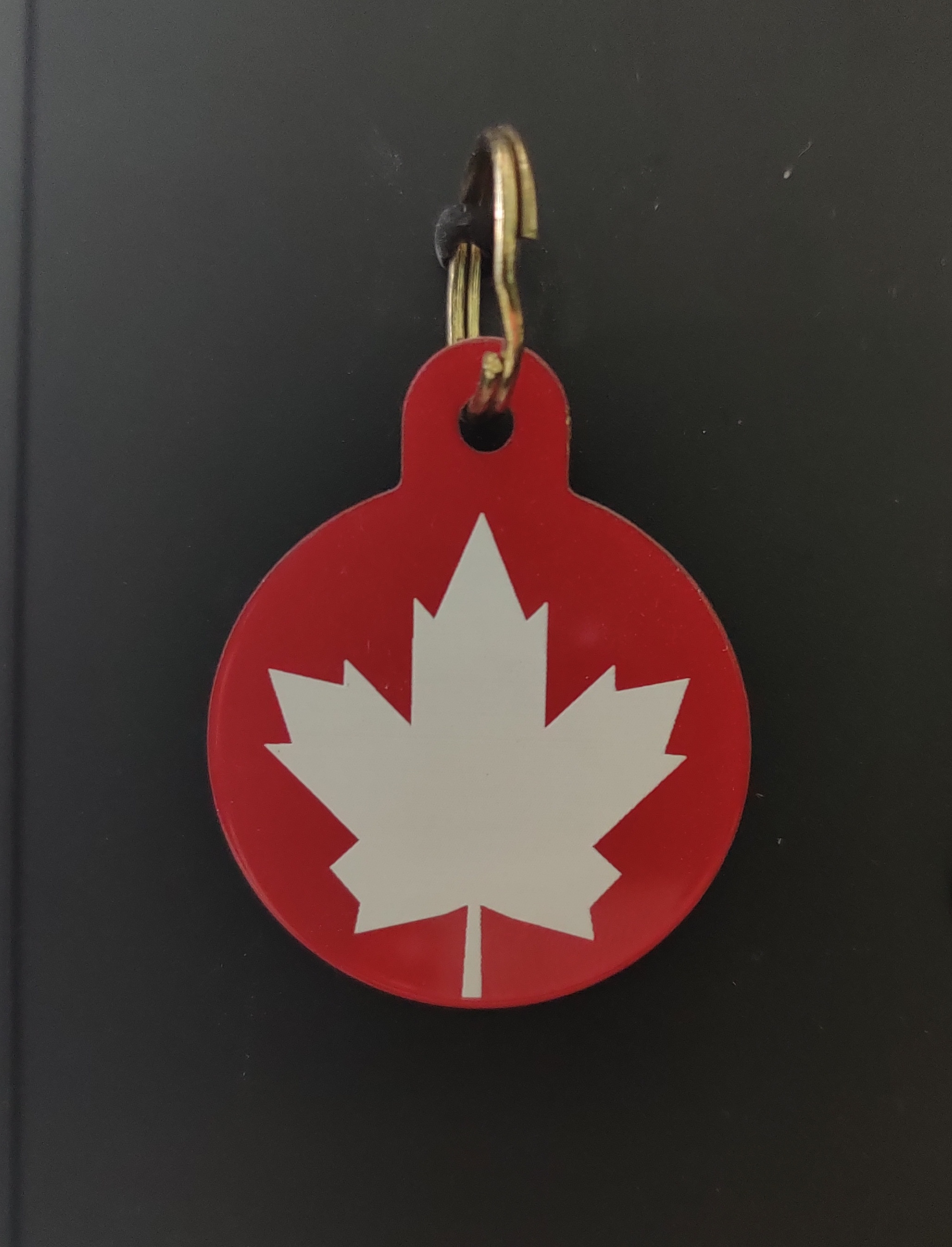 medaglietta premium  bandiera canadese